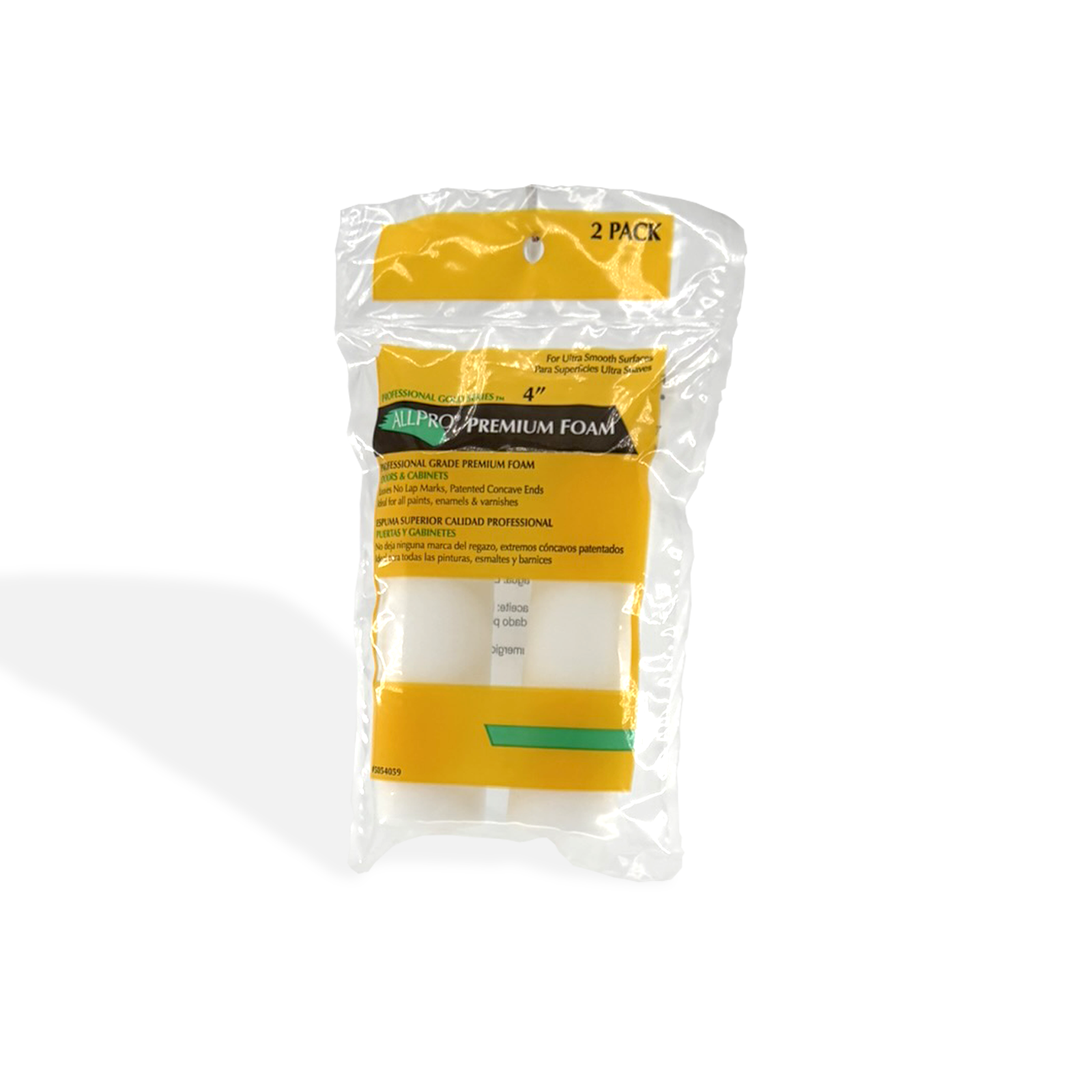 ALLPRO - Rodillo de espuma premium de 4"