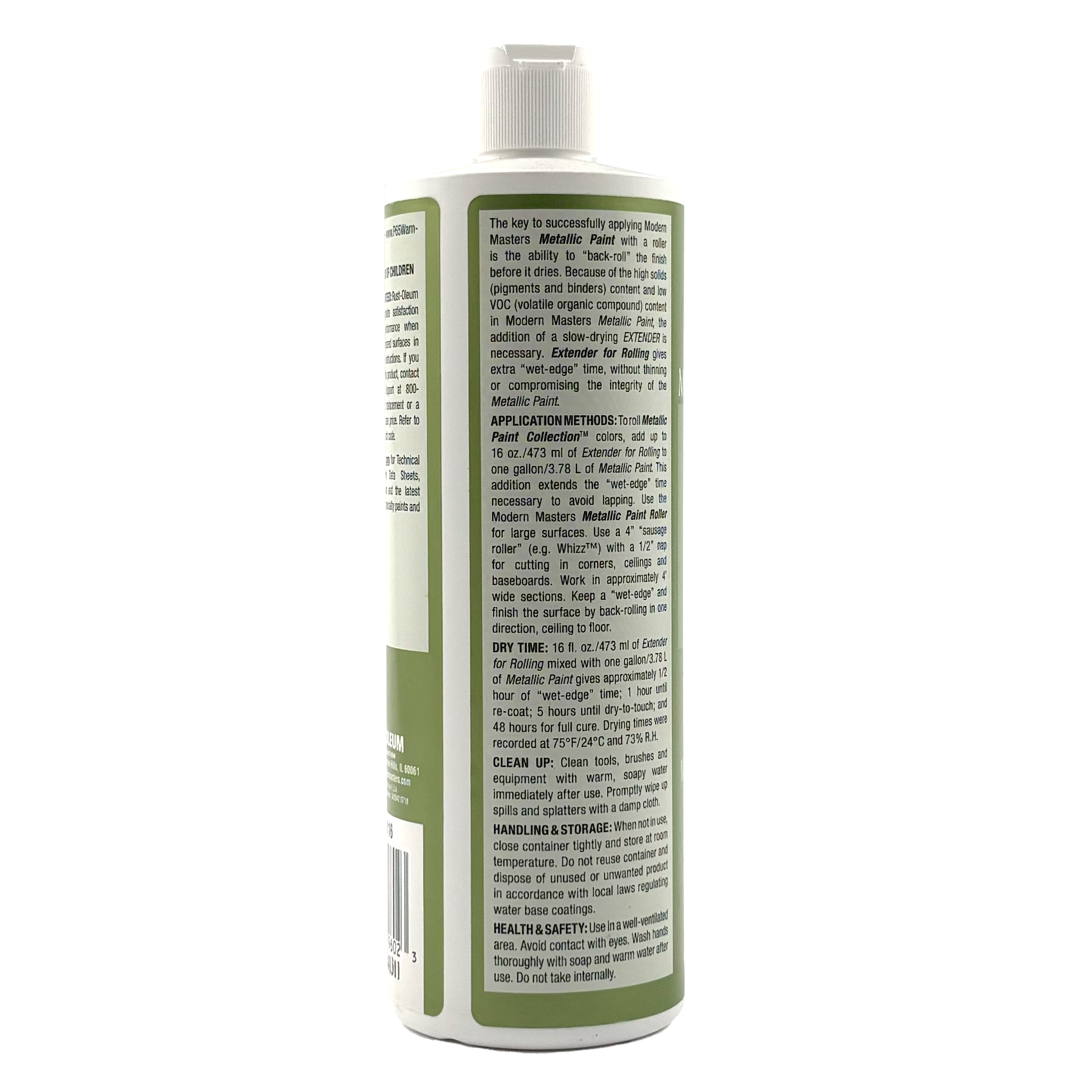 Modern Masters - Extensor de rodillo para pintura metálica