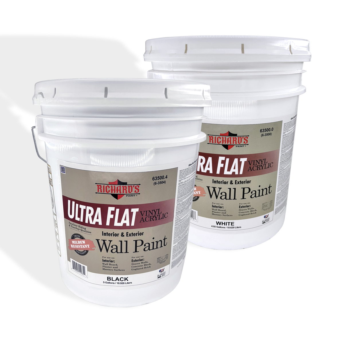 Richard's Paint - Ultra-Flat Vinyl Acrylic Wall Paint