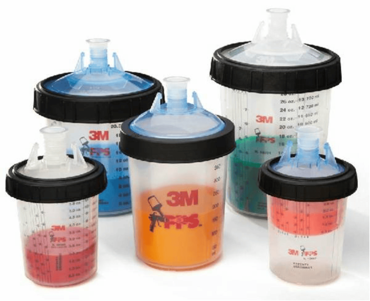 3M - PPS - Sistema de copa de revestimiento de 200 micrones