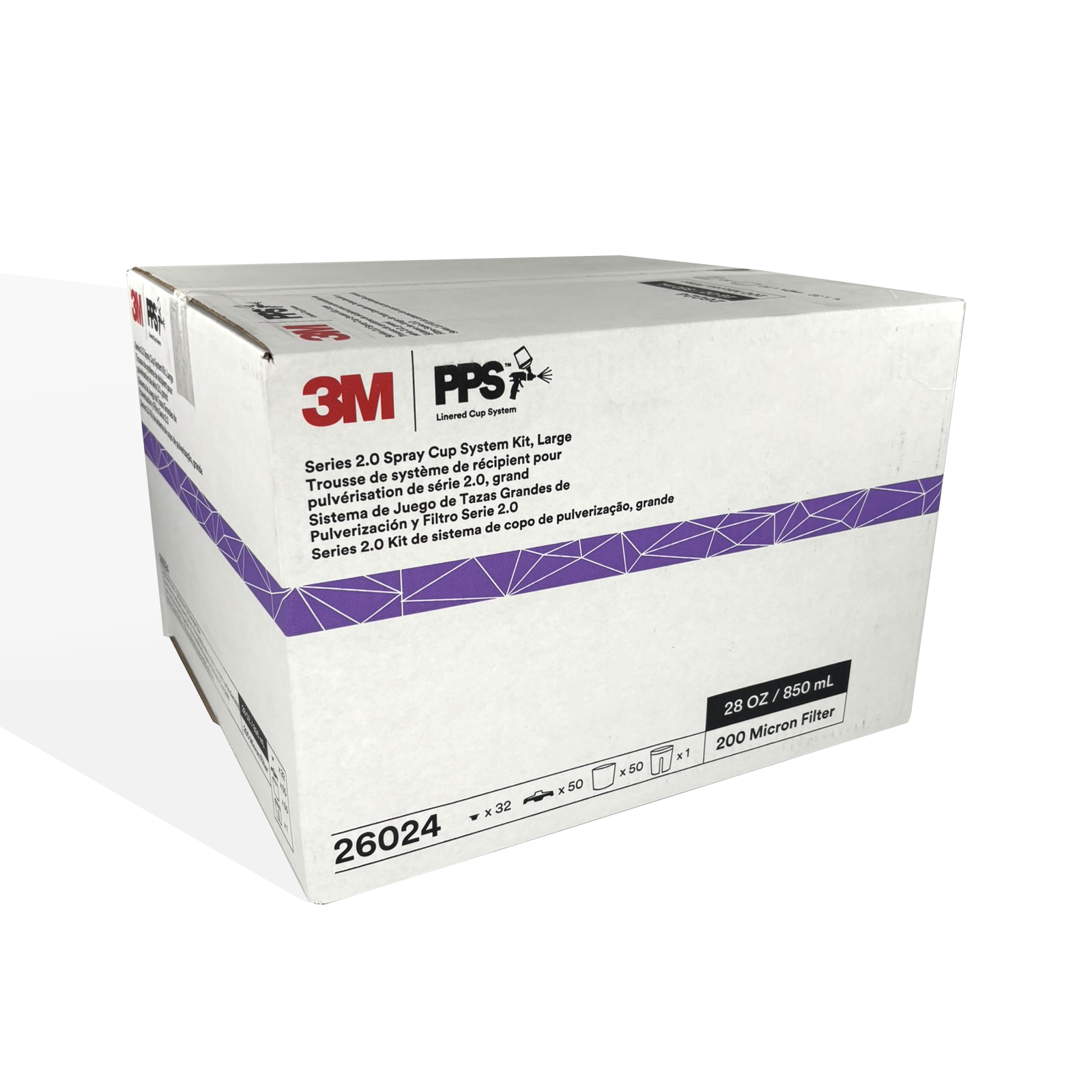 3M - PPS - 200 Micron Liner Cup System