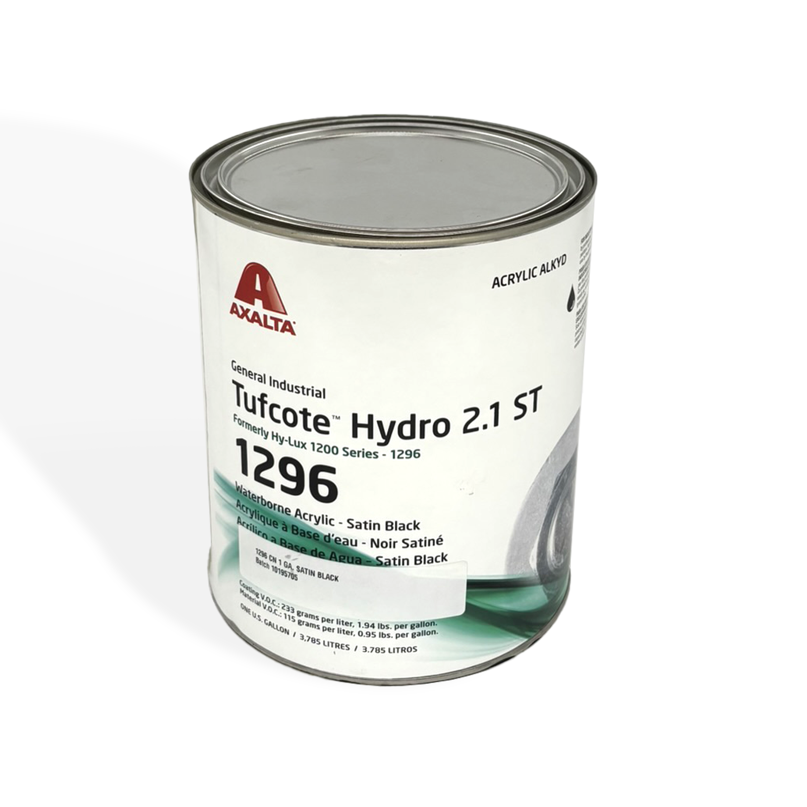 Axalta - Tufcote Hydro 1296 Satin Black