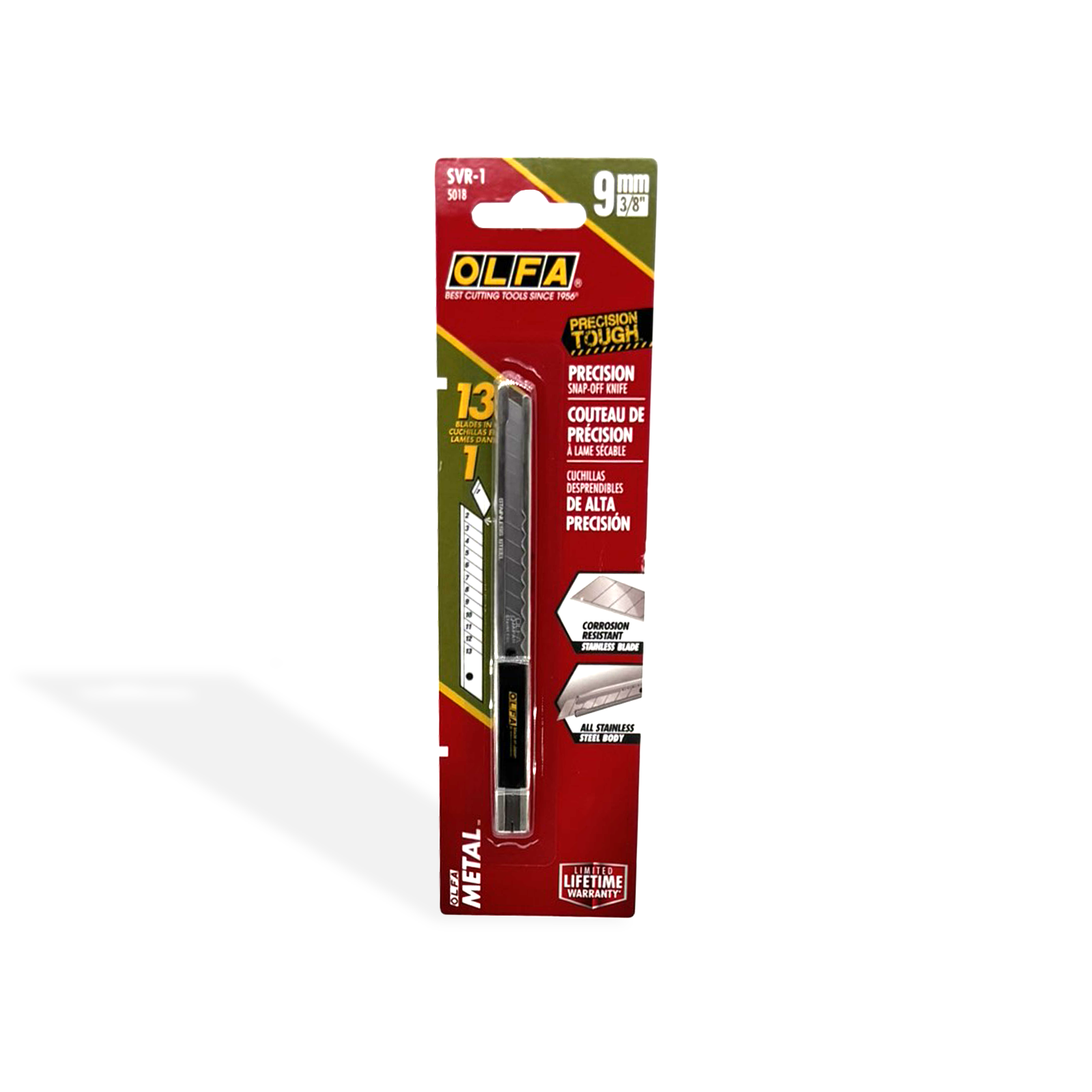 OLFA - 9mm Stainless Steel Utility Knife