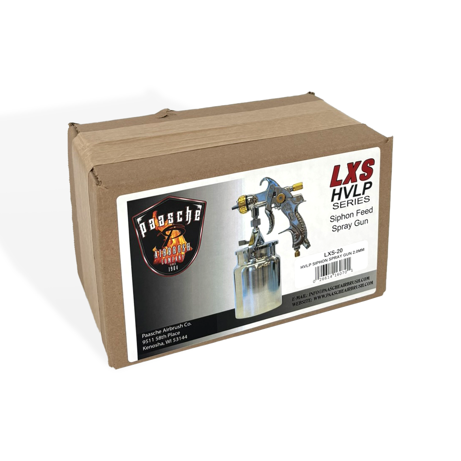 Paasche - LXS - Siphon Fed HVLP Spray Gun