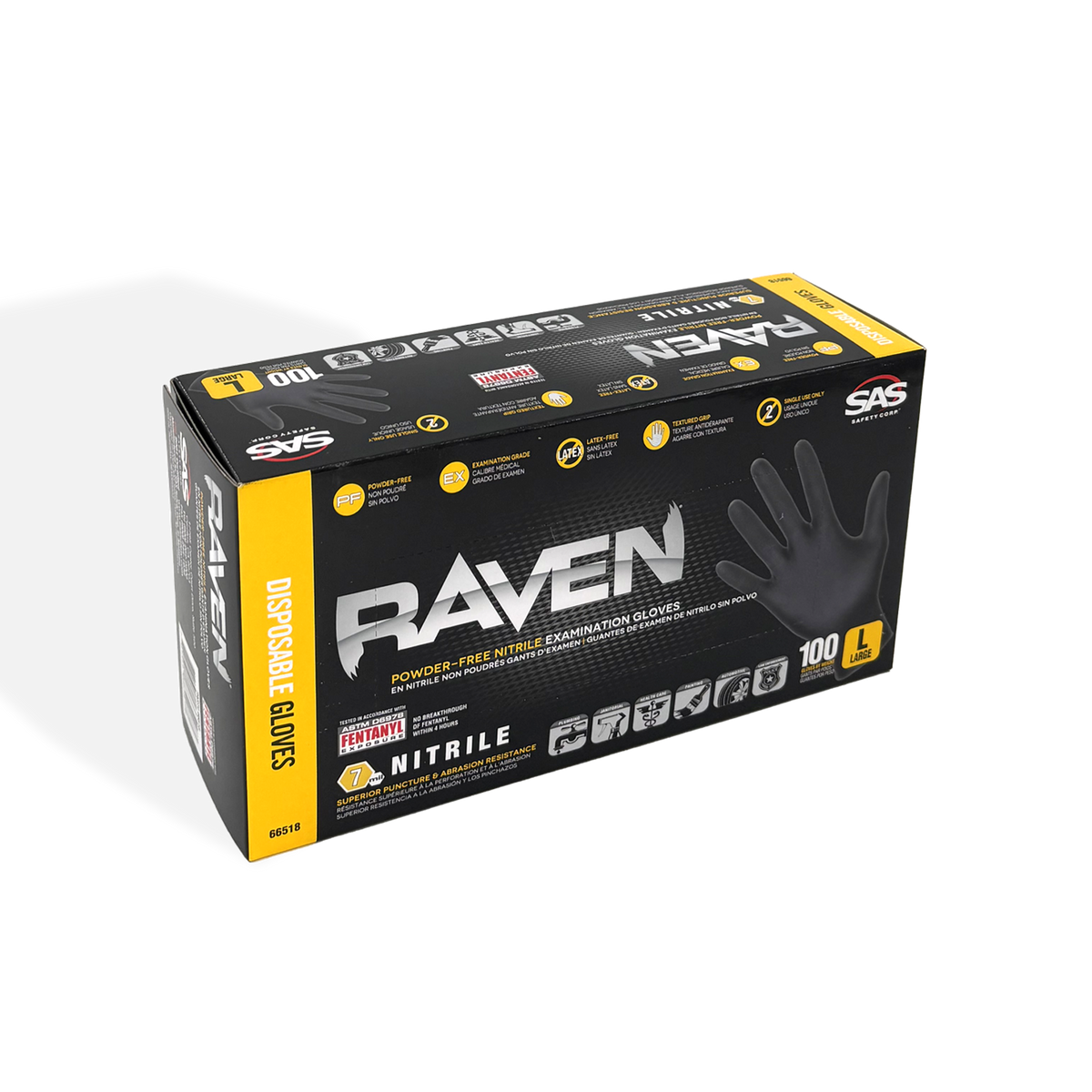 SAS Safety - Raven - Nitrile Gloves